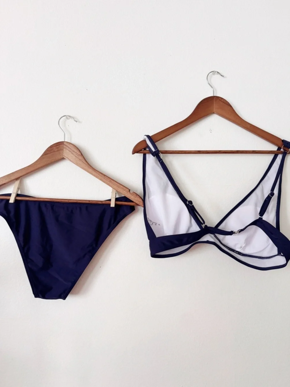 Navy Blue Two-Piece Bikini Set XL